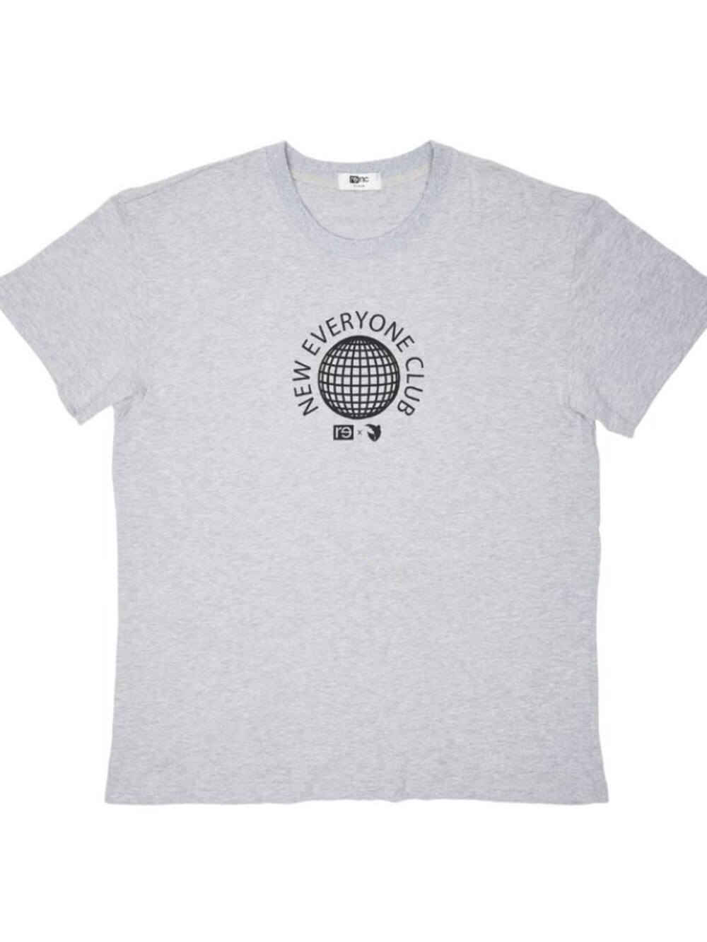 ACFC x re—inc x Klarna Black New Everyone Club Grey Tee